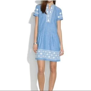 NWT Madewell Sunstitch Tunic Dress